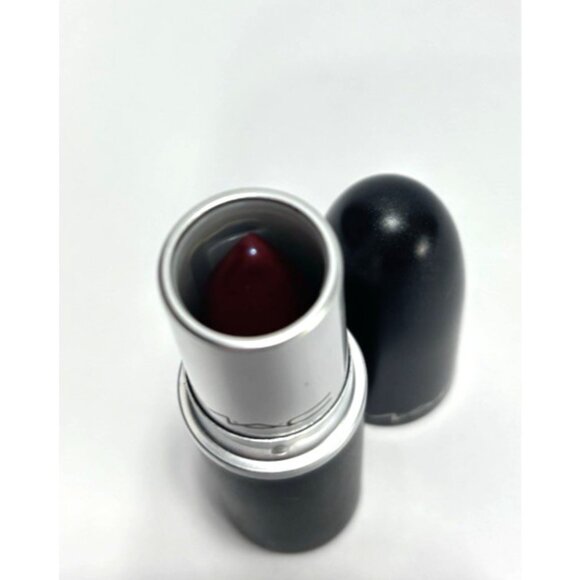 MAC Matte Lipstick Rocker 869 Discontinued Deep Berry Shade Rare Vintage! - Picture 6 of 7